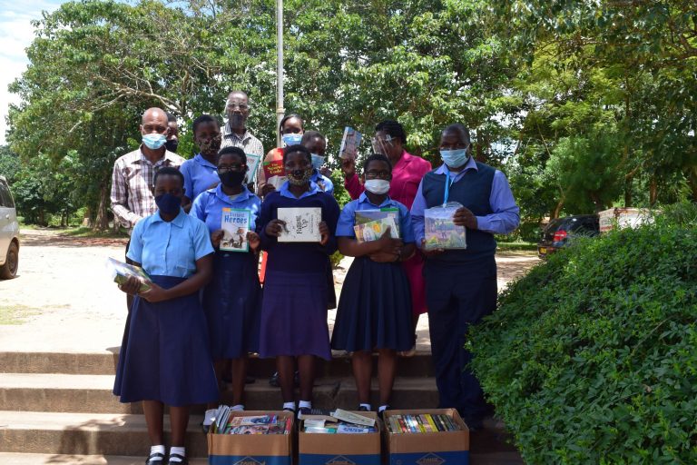 Limbe Leaf donates books to LL Girls, Mwankhundi schools