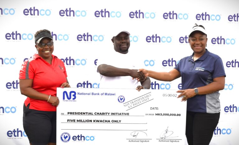 EthCo contributes K5 million Presidential Golf Charity Initiative