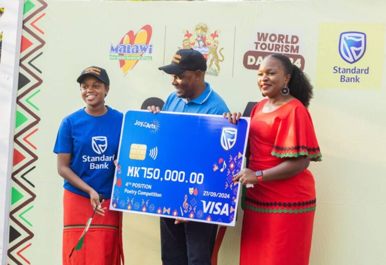 Standard Bank gives K9M in Tourism Month Awards