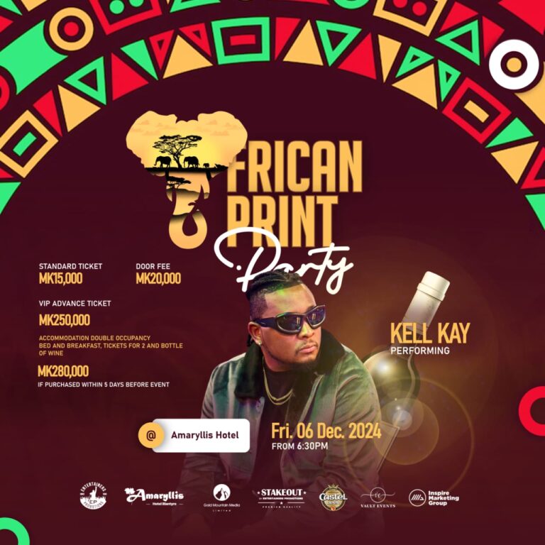 December African Print Party Set to Kick Off the Month in Style