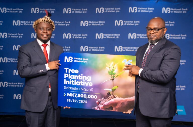 NBM plc supports Maseko Ngoni’s tree-planting Initiative with K7.5m